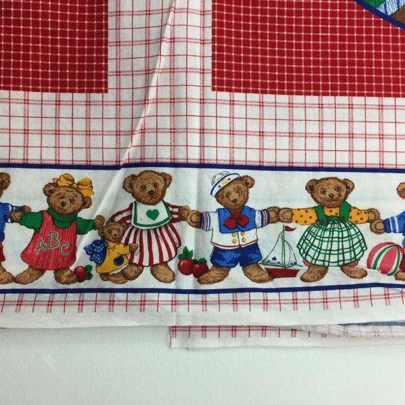 Cranston VIP Teddy Bear 14" Pillow Fabric Panel Re - Picture 5 of 10